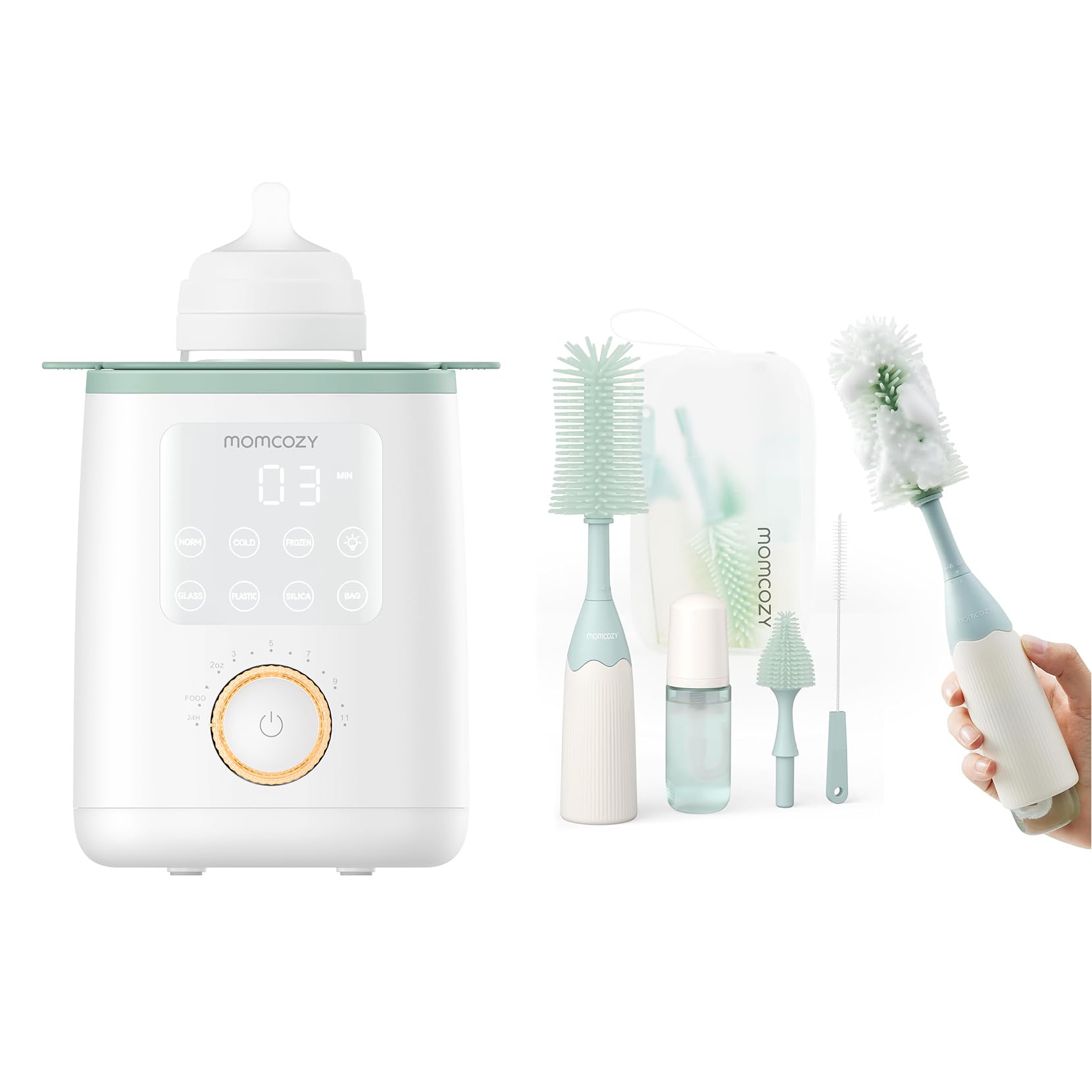 mikomiko　モイスチャーマスク付き Amazon.com : Momcozy Nutri Bottle Warmer & Momcozy Bottle Brush